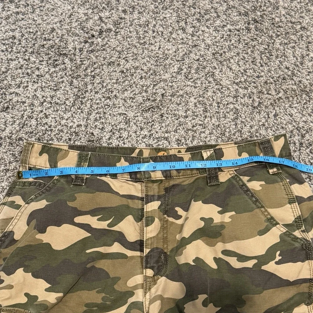 Carhartt Pants Mens 36x30 Camouflage Carpenter Cargo Relaxed Fit Hunting Camo